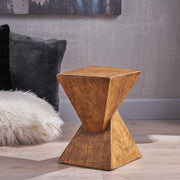 Light-Weight Concrete Accent Table Natural