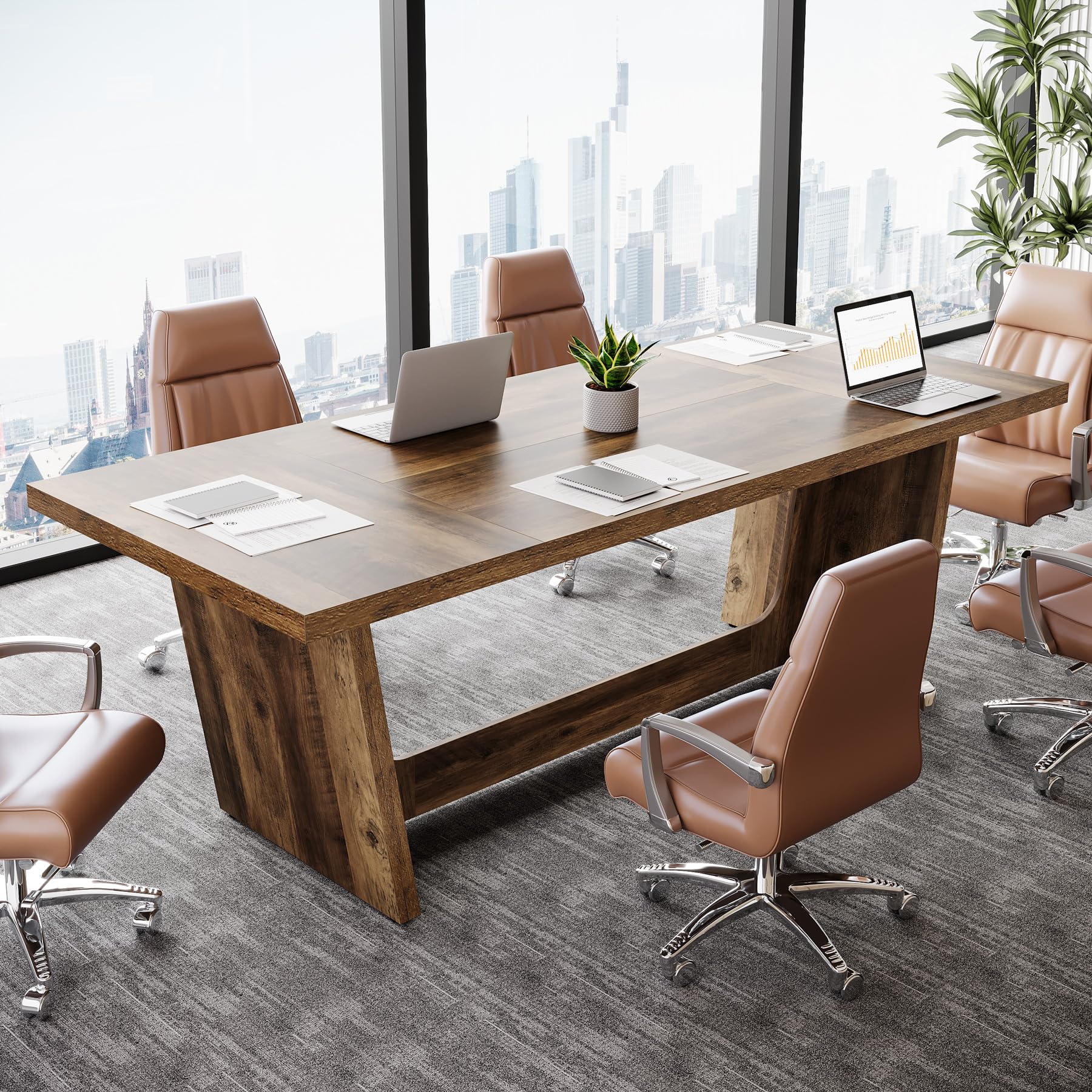 71" Conference Room Table for 6-8 People