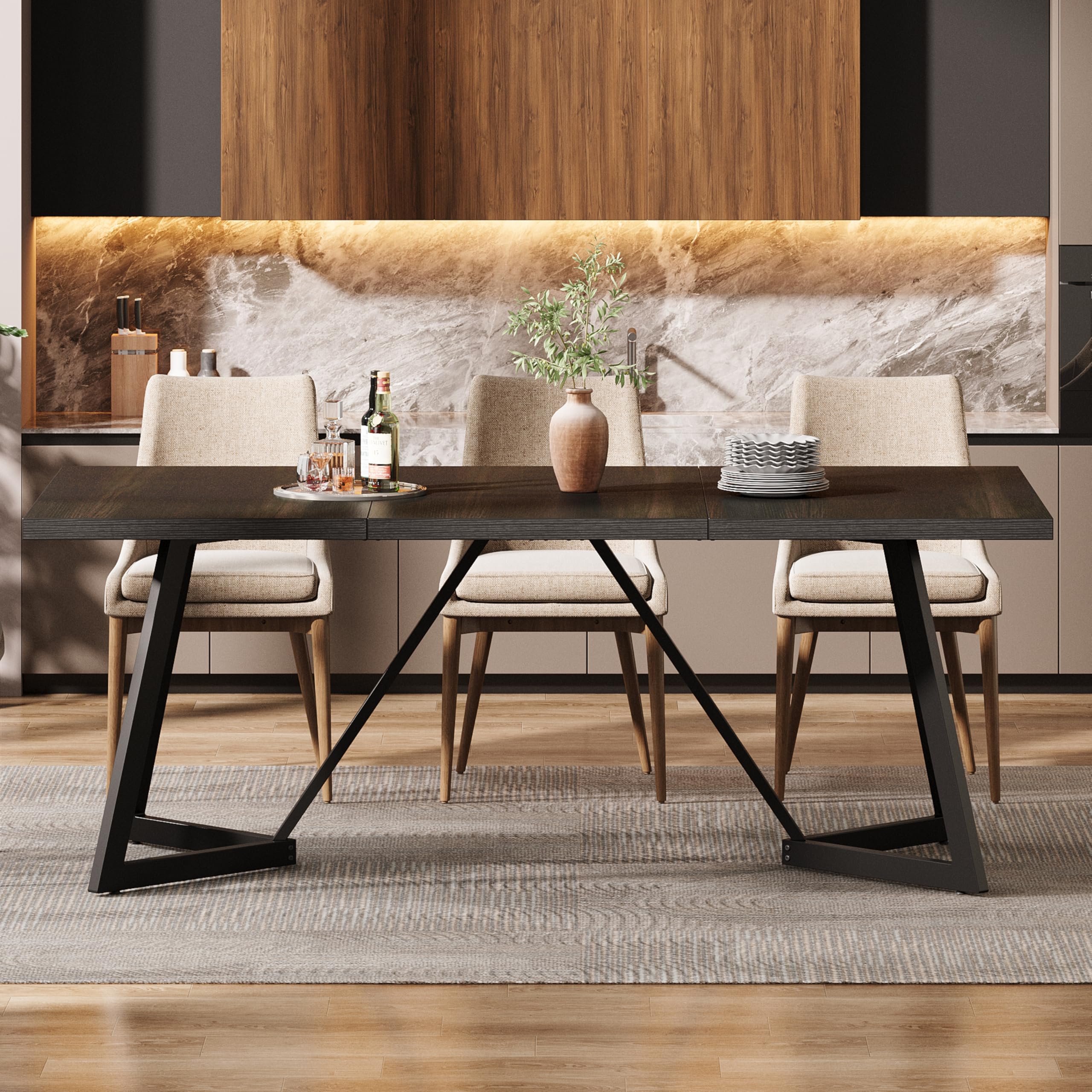 70.86-Inch Rectangular Dining Table
