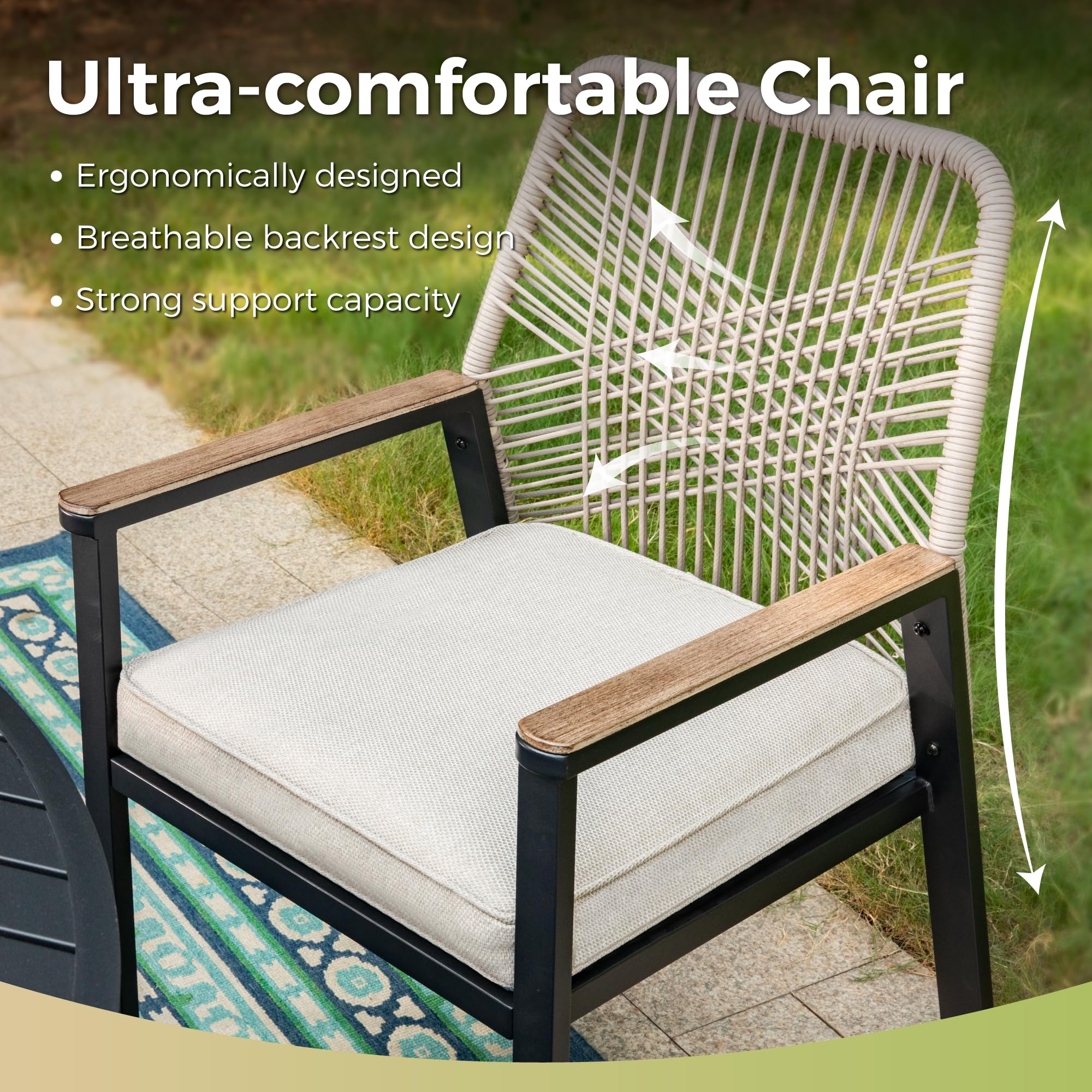 7-Piece Outdoor Dining Set for 6