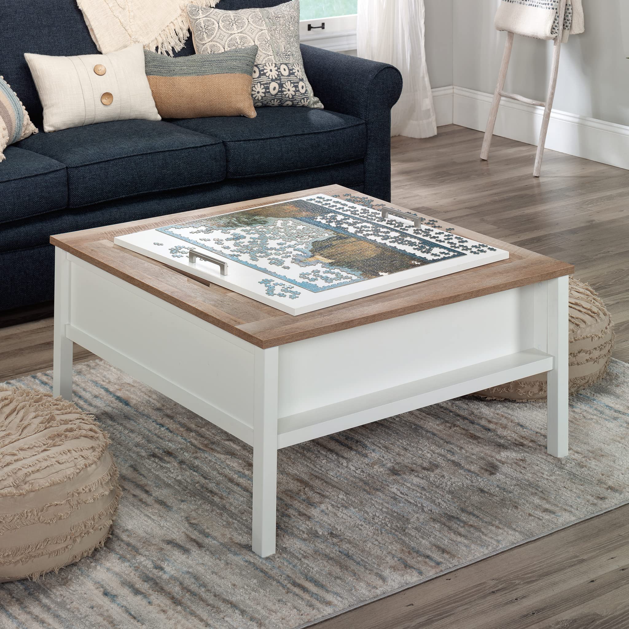 Cottage Road Coffee Table with Removable Gaming Top