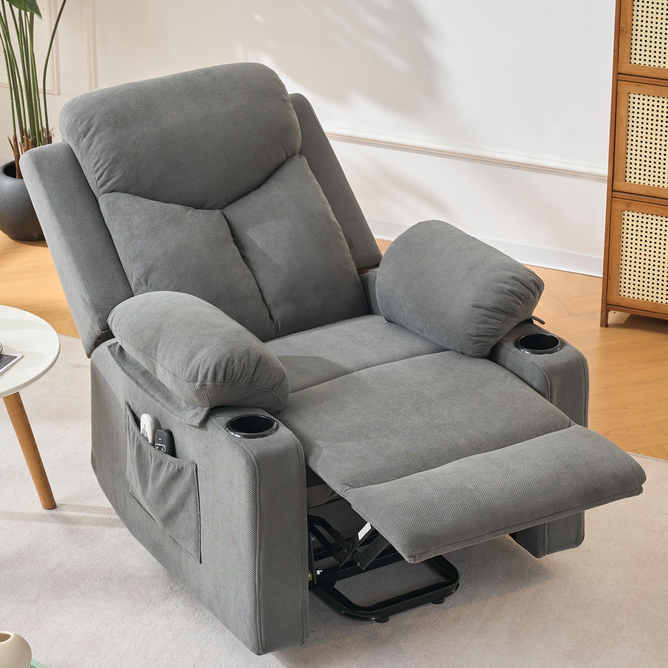 Power Lift Recliner Chair with Massage and Heat