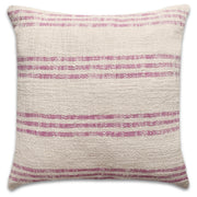 Trilli Pillow Cover 20x20 - 100% Cotton Slub Double-Sided Orchid Pattern
