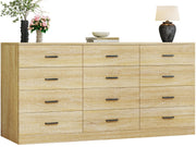 60 Inch 12 Drawer Dresser for Bedroom