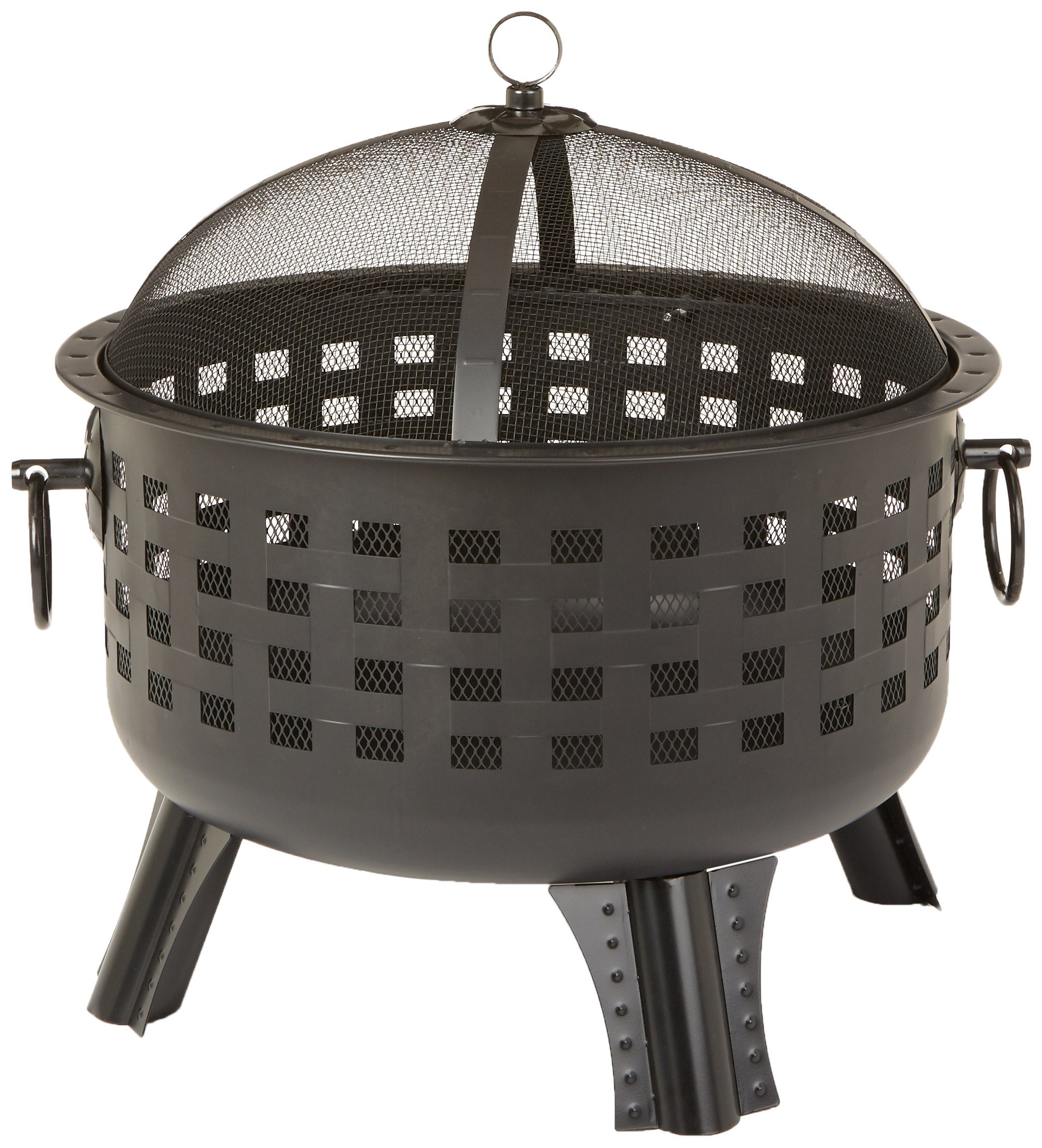 27-Inch Round Steel Fire Pit