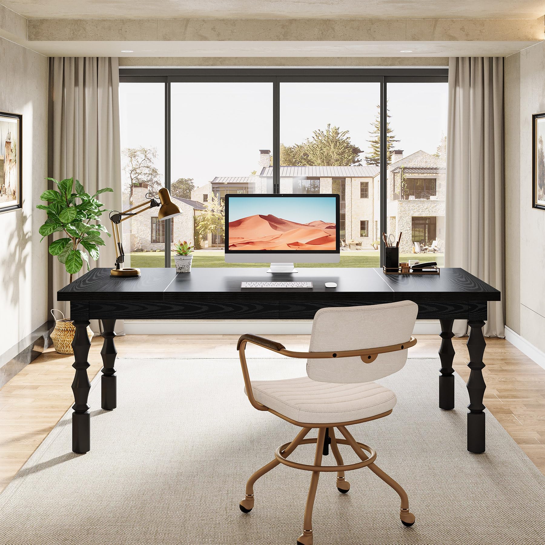 Large Executive Office Desk 62 Inch