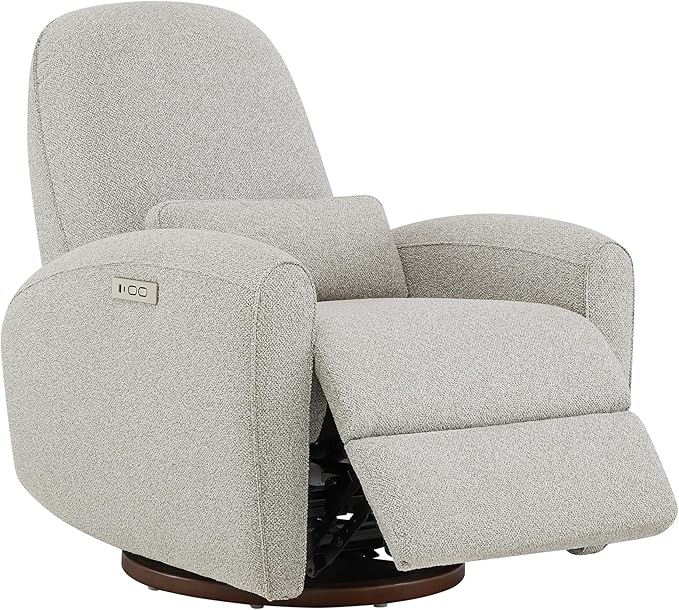 Power Recliner Chair with Swivel and USB Charging