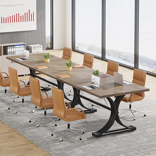 10.5FT Conference Table for 8-10 People
