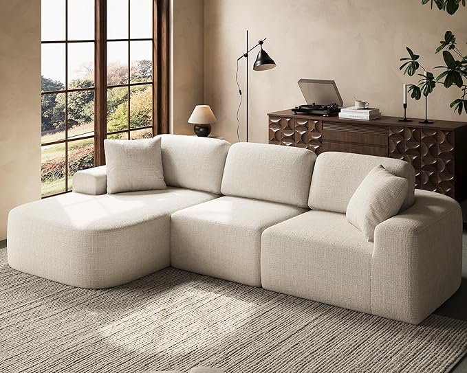 107'' Modular Sectional Sofa with Chaise