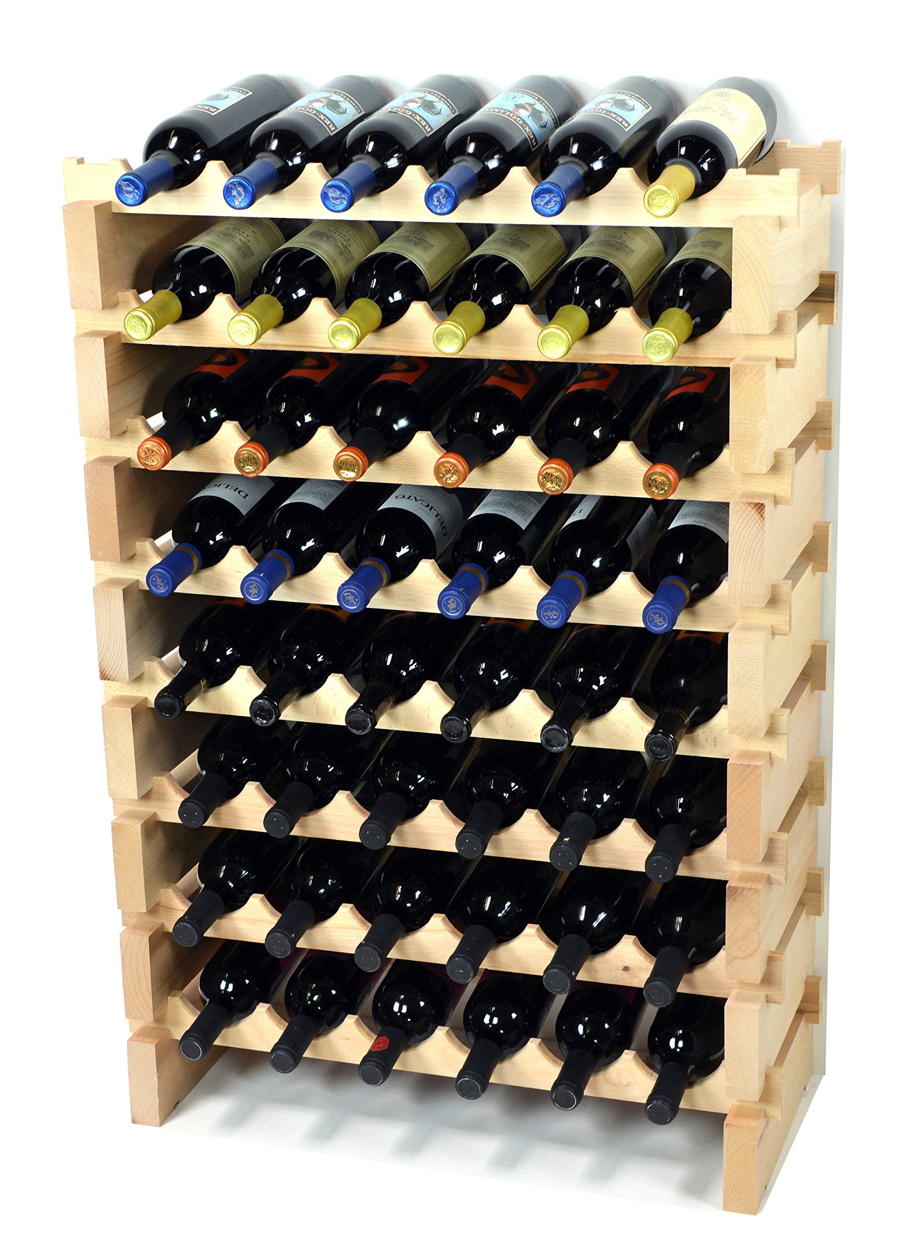 48-Bottle Modular Wine Rack