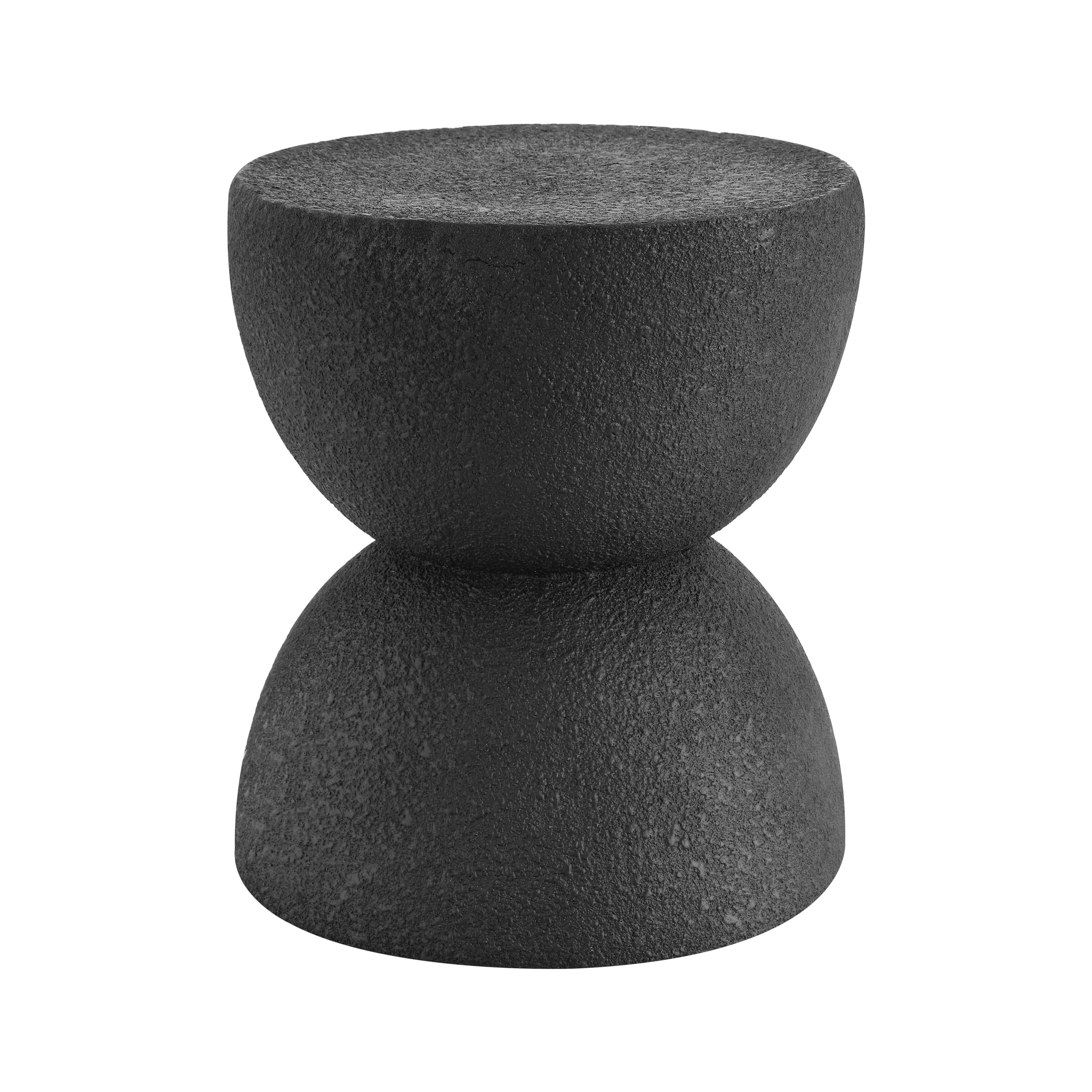 Greta 18" Mid-Century Modern Drum Accent Table