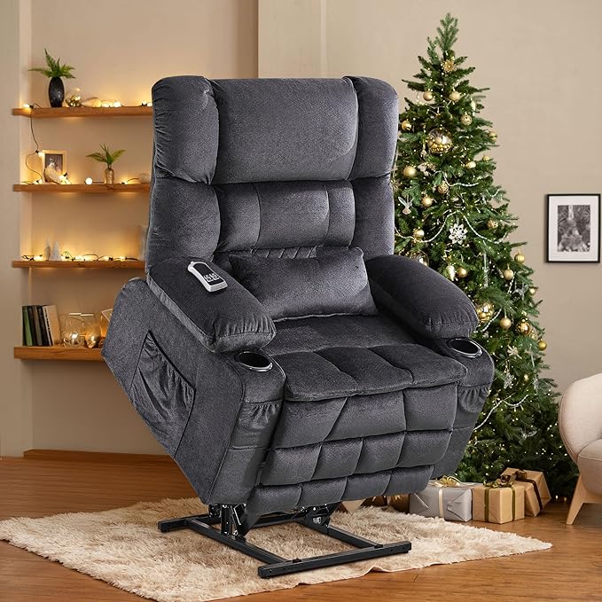 Power Lift Recliner Chair with Massage and Heating