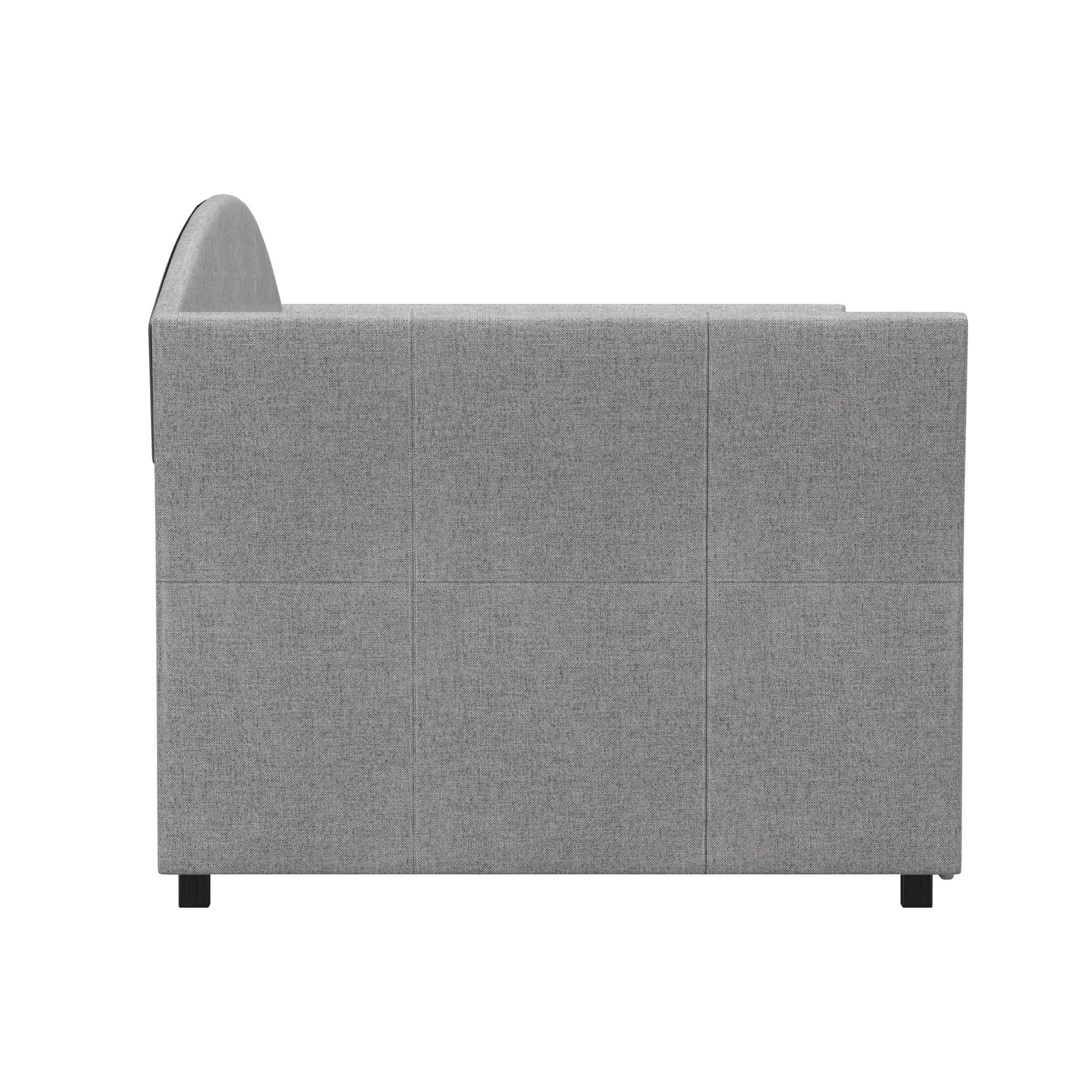 Westchester Daybed Twin Smoke Gray Fabric