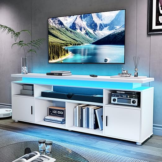 70" LED TV Stand with Storage