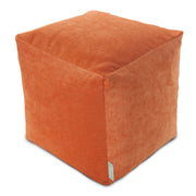 Bean Bag Ottoman Pouf Cube - 17 Inch