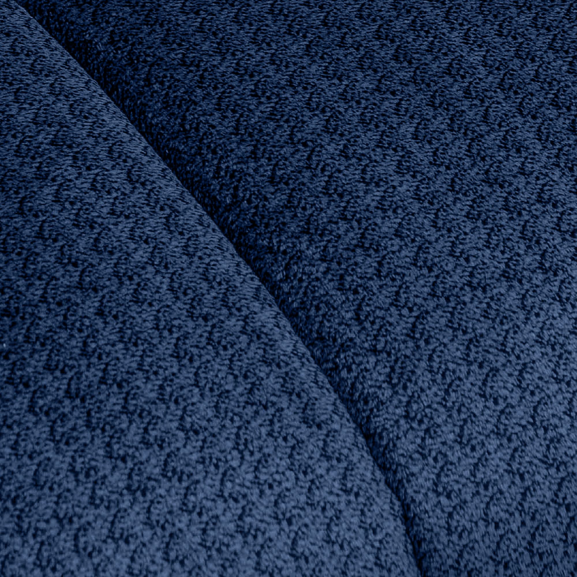 MCombo Power Zero Gravity Recliner Chair with Adjustable Headrest for Living Room, Fabric ZG334 (Navy Blue)