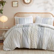 Cotton Chenille Tufted Comforter Set King