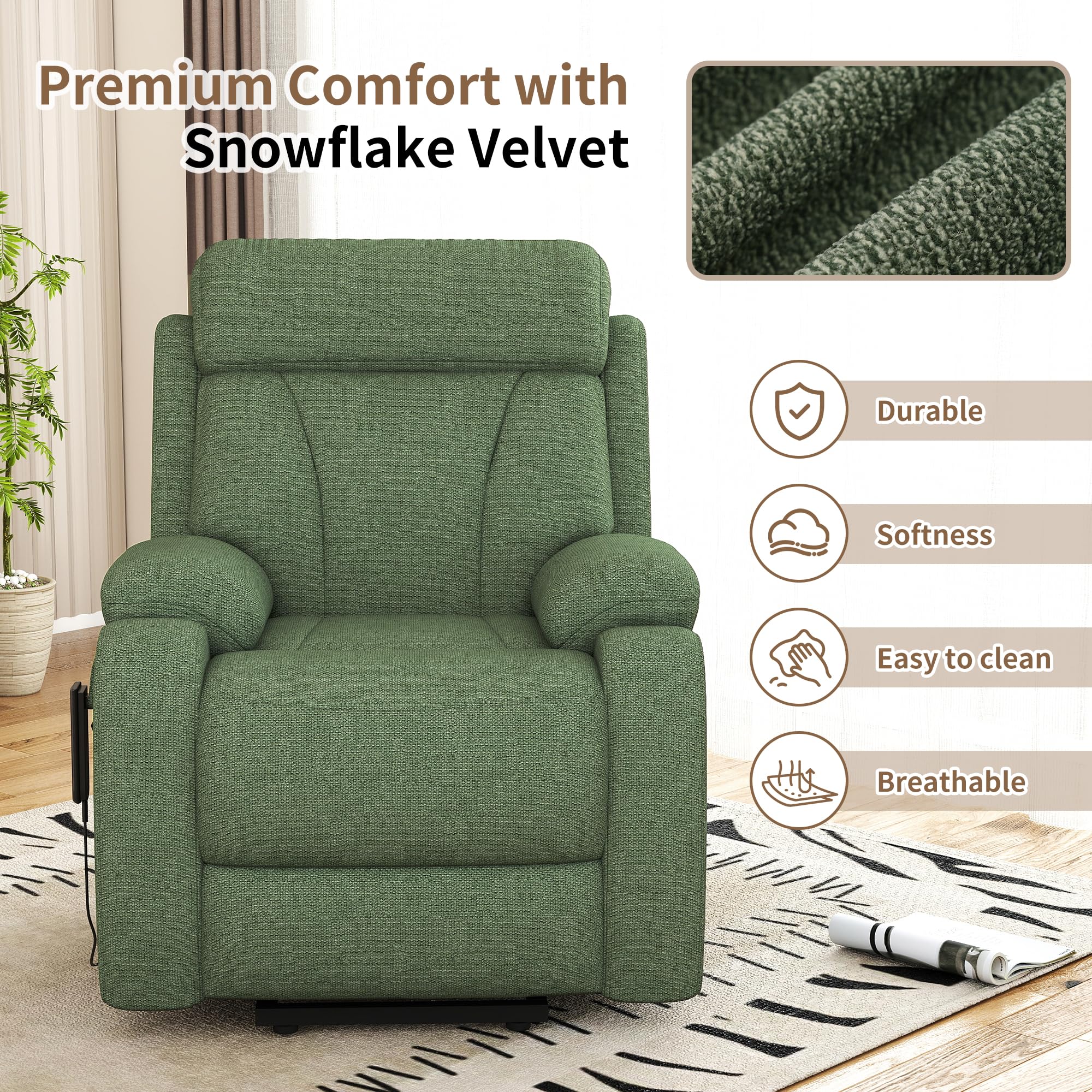 Power Lift Recliner Chair for Elderly