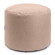 Round Bean Bag Ottoman Petal