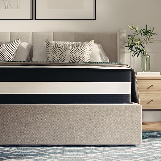 12" Hybrid Pocket Spring Foam Mattress Twin