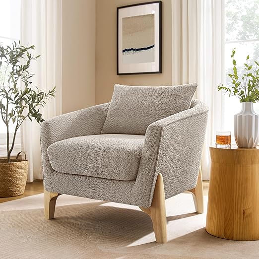 Sherpa Accent Chair with Cushion