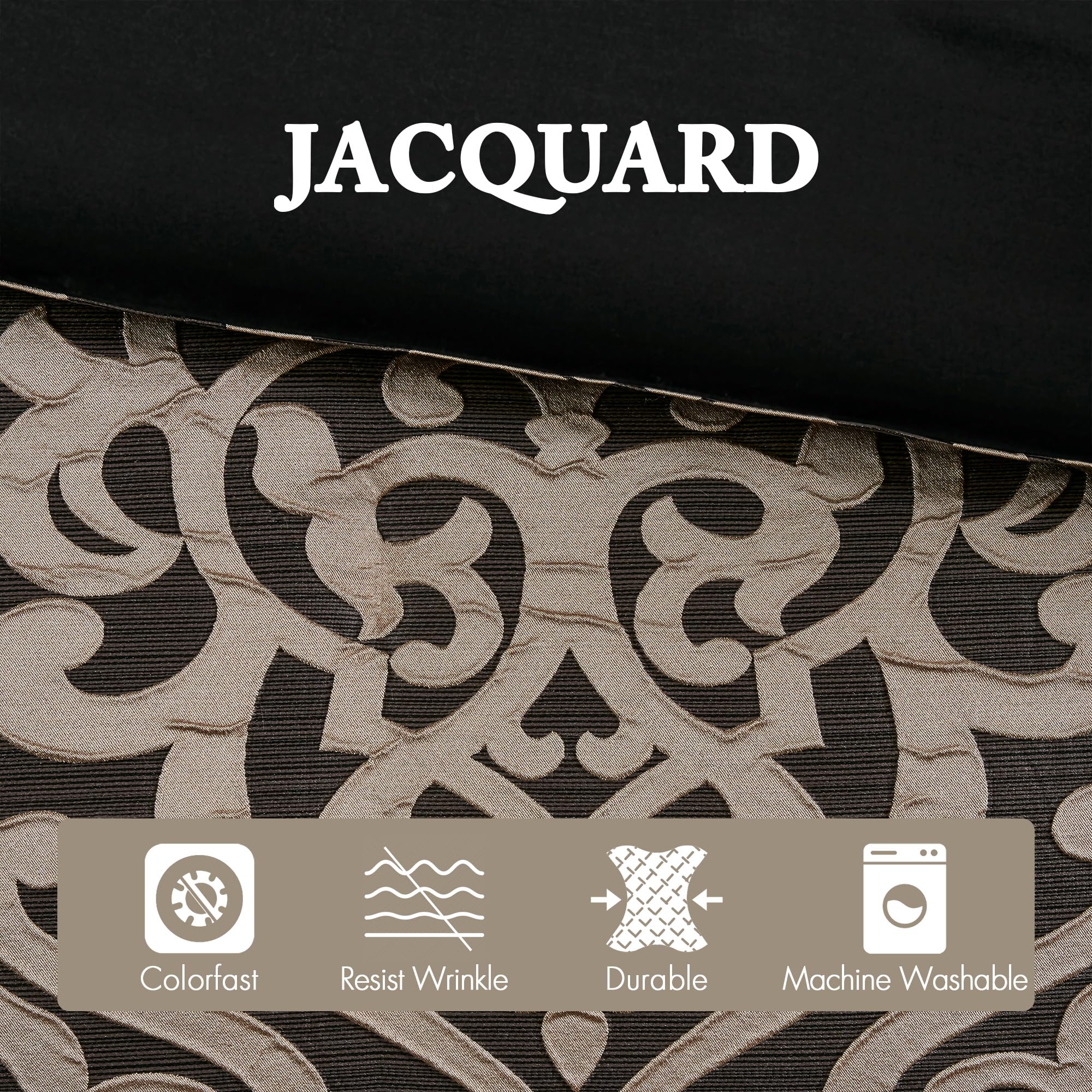 8-Piece Jacquard Comforter Set King