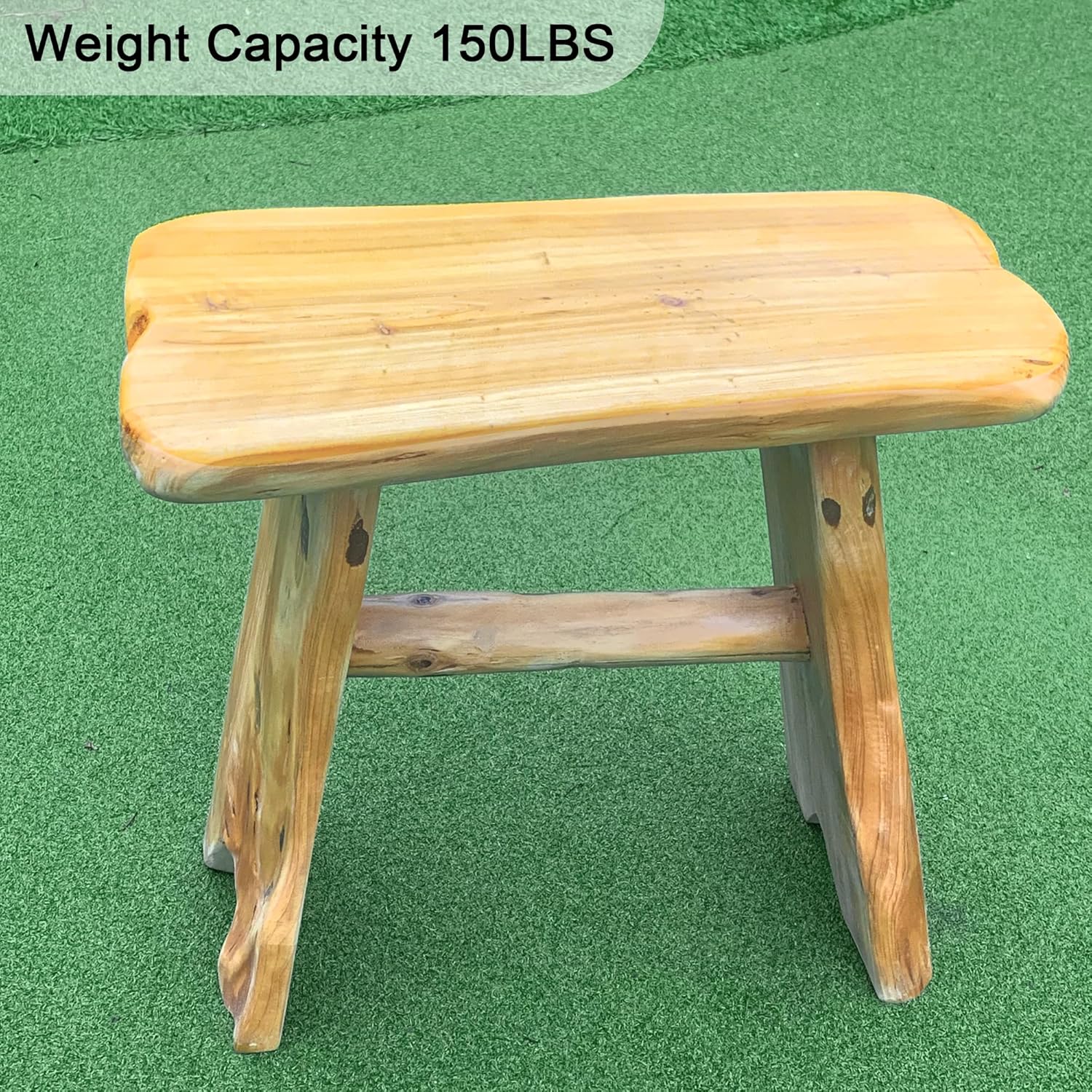 Natural Cedar Wood Tree Stump Stool