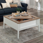 Cottage Road Coffee Table with Removable Gaming Top