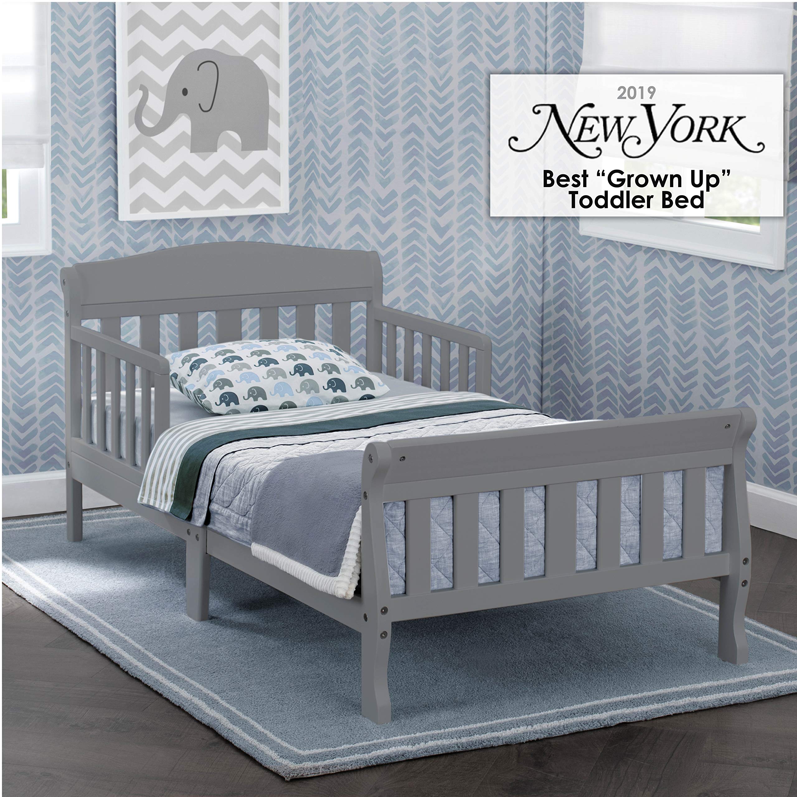 4-Piece Toddler Playroom Set with Bed