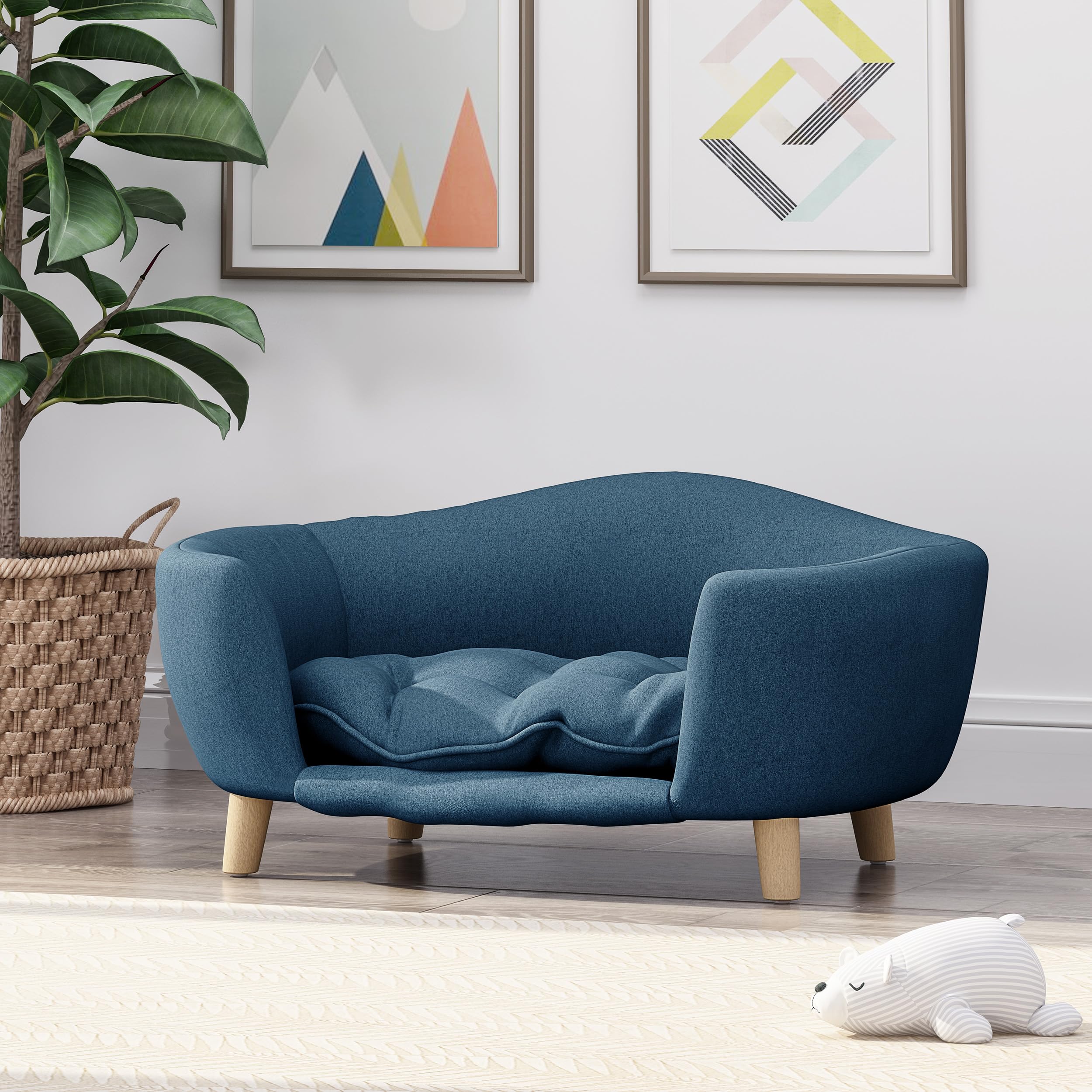 Elevated Dog Sofa Bed for Small Dogs