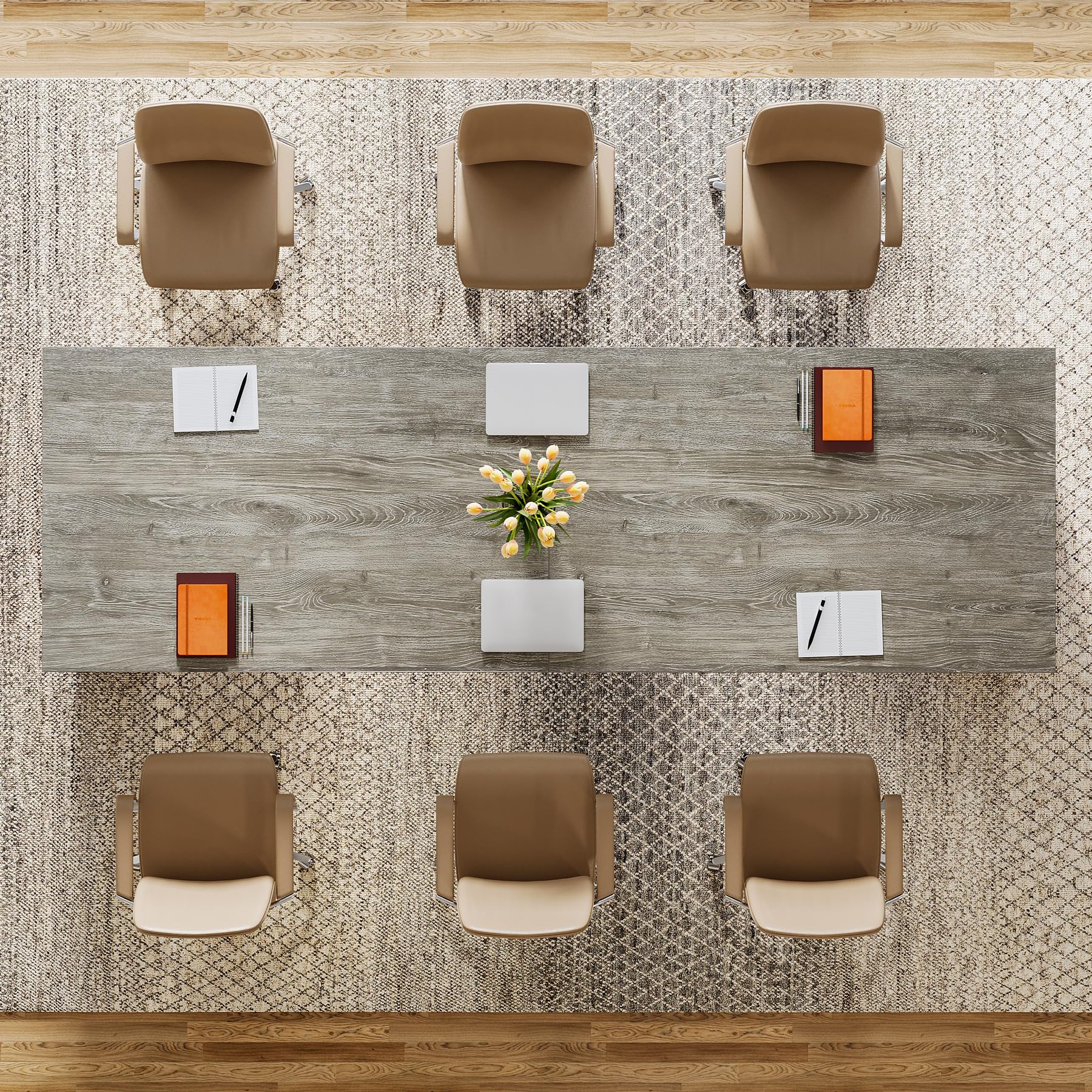 7 ft Conference Table for 8 People
