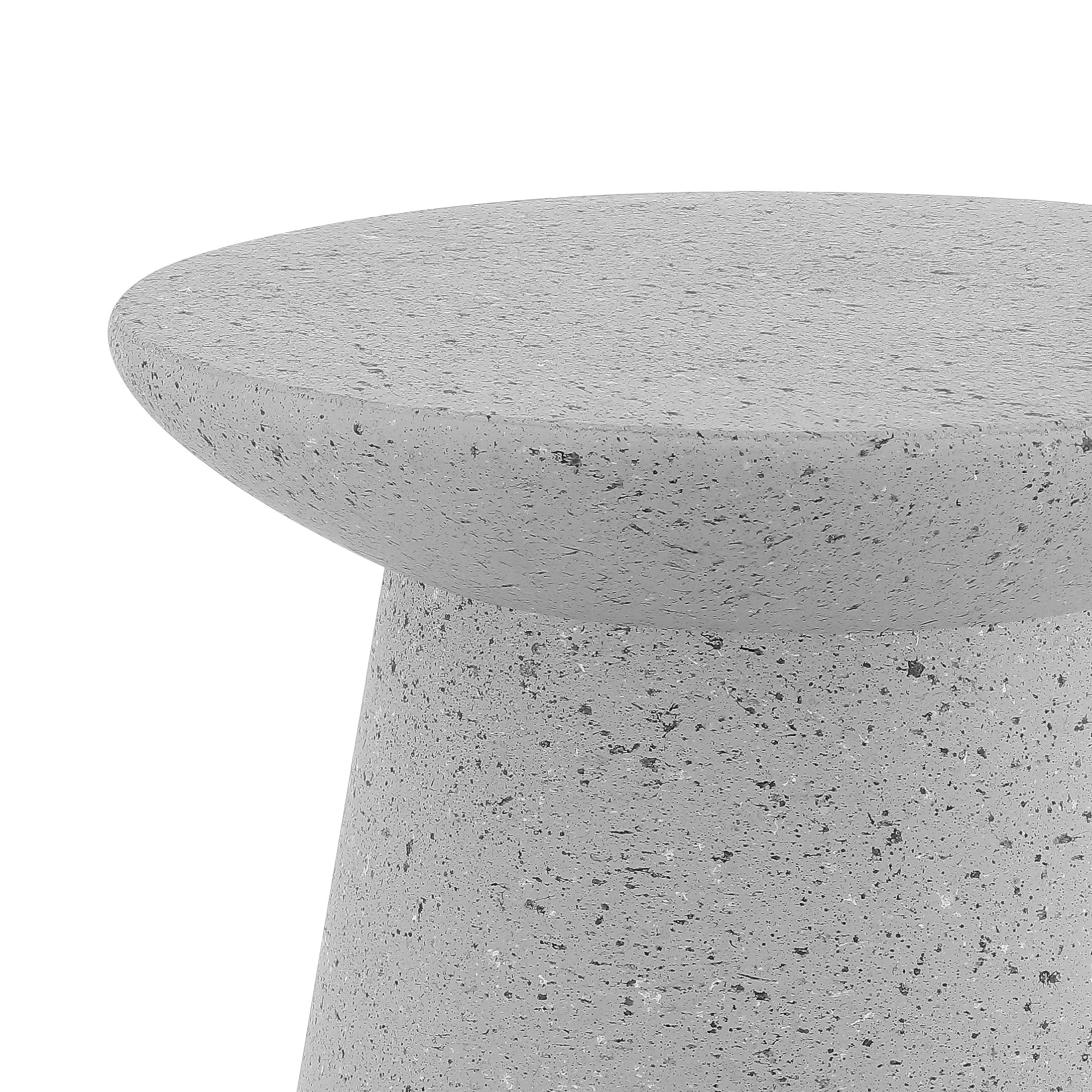 Hollie 18" Minimalist Drum Accent Table