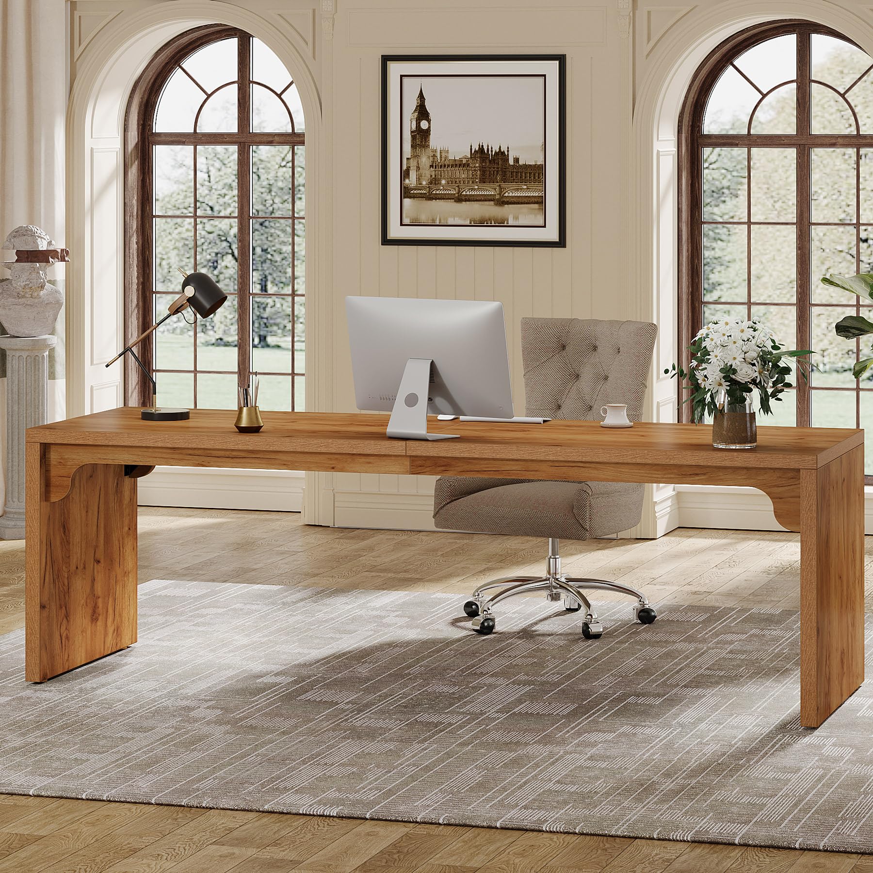 78.7" Extra Long Computer Desk