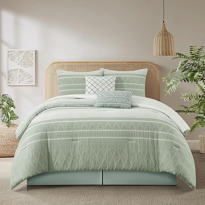 King Size Jacquard Comforter Set