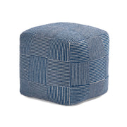Handmade Pouf Ottoman Footrest 20x20x20