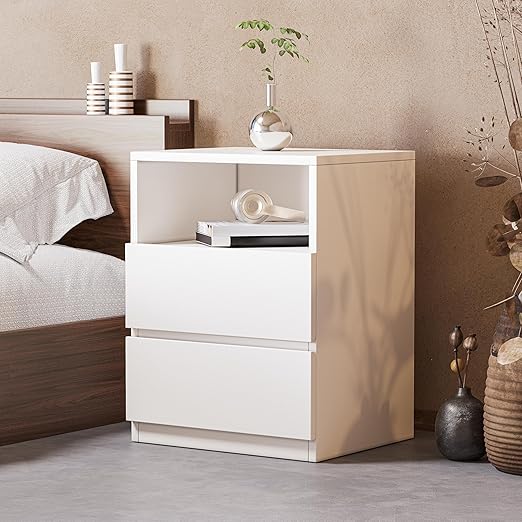 122" White Modern Entertainment Center for 85" TV - 3-Piece Media Console Set