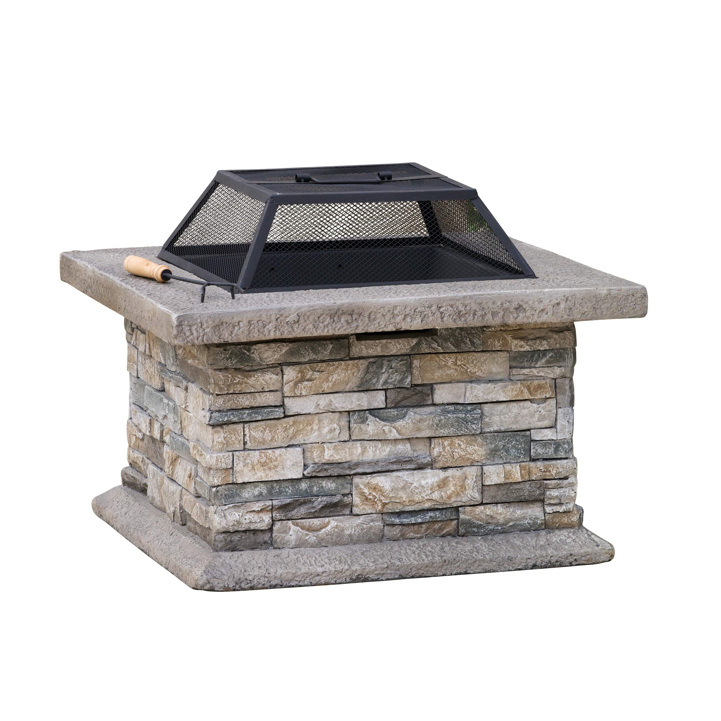 Outdoor Fire Pit Natural Stone
