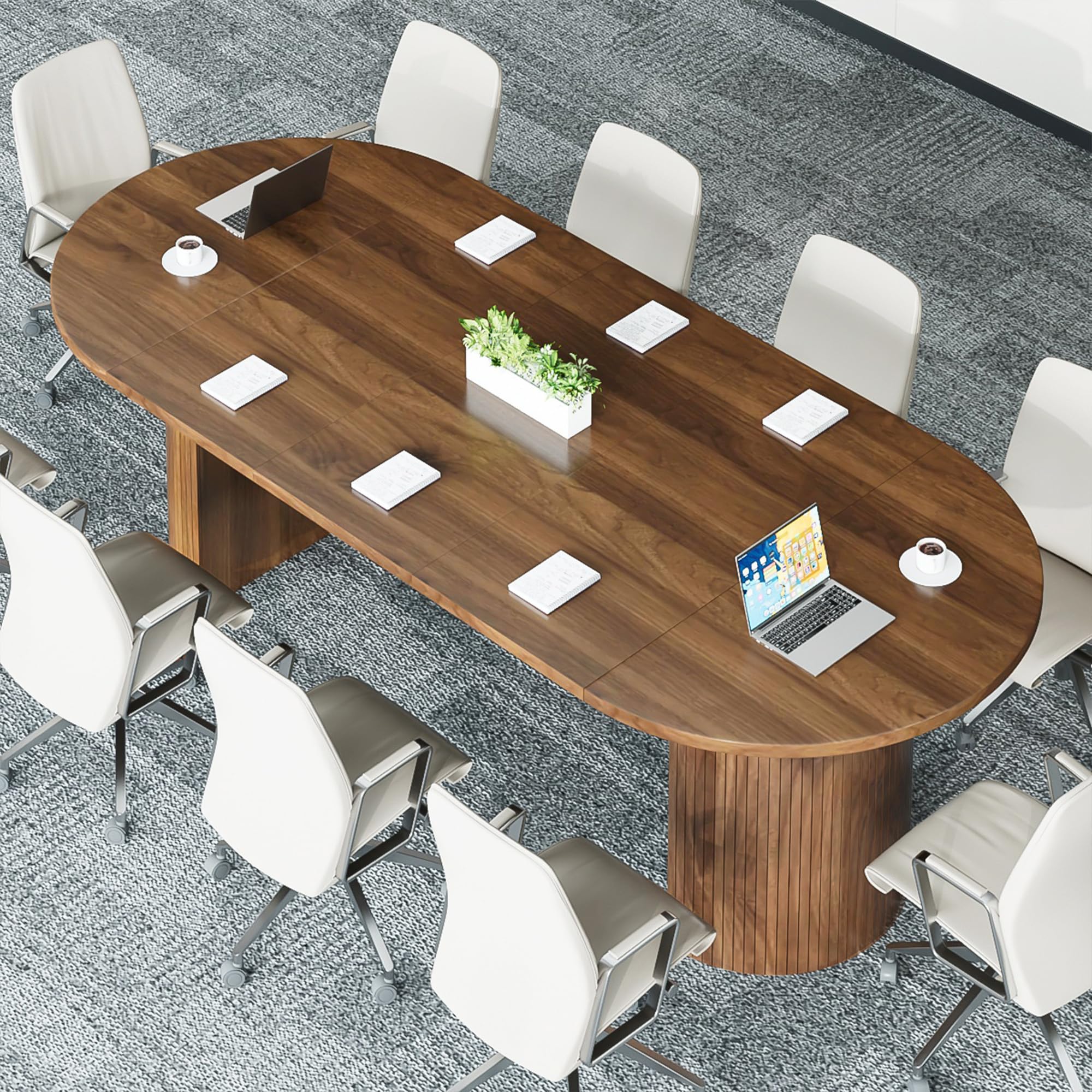 Extendable Conference Table with Storage