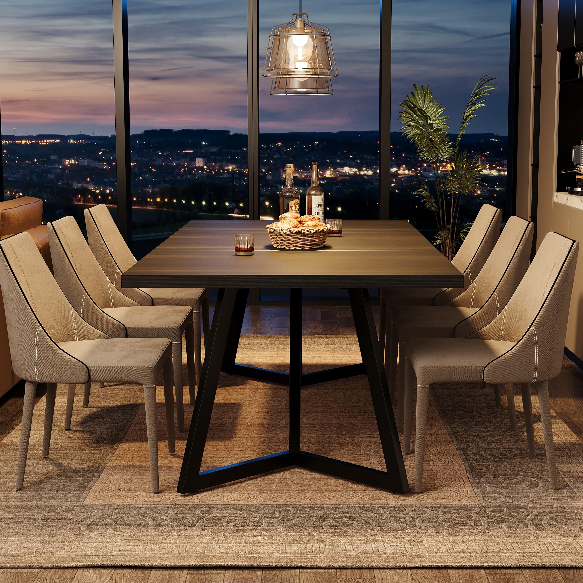 70.86-Inch Rectangular Dining Table