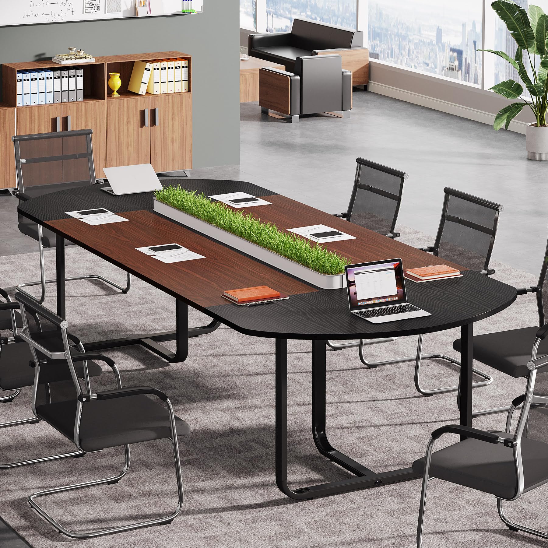 6FT Oval Conference Table