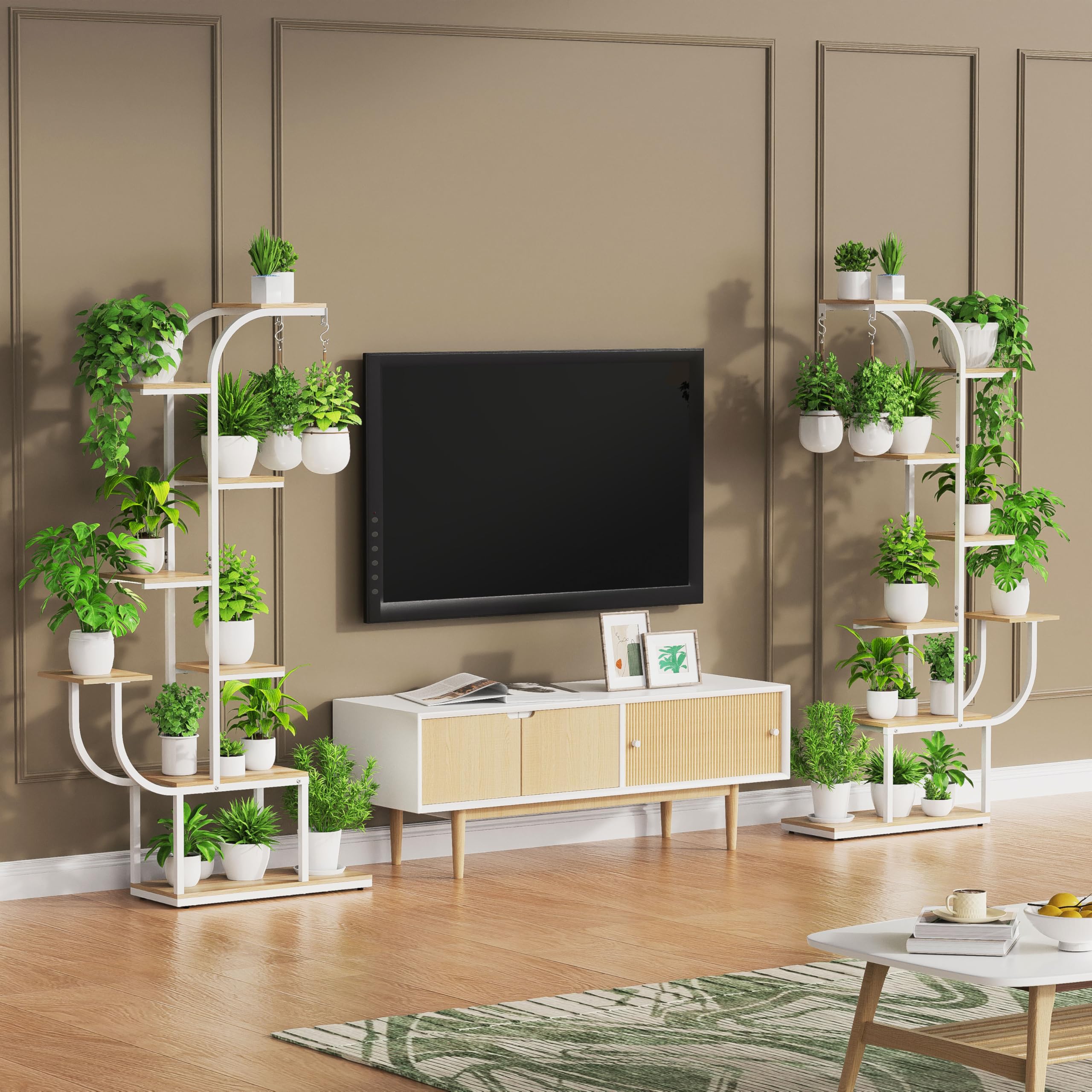 7 Tier Plant Stand with Grow Light