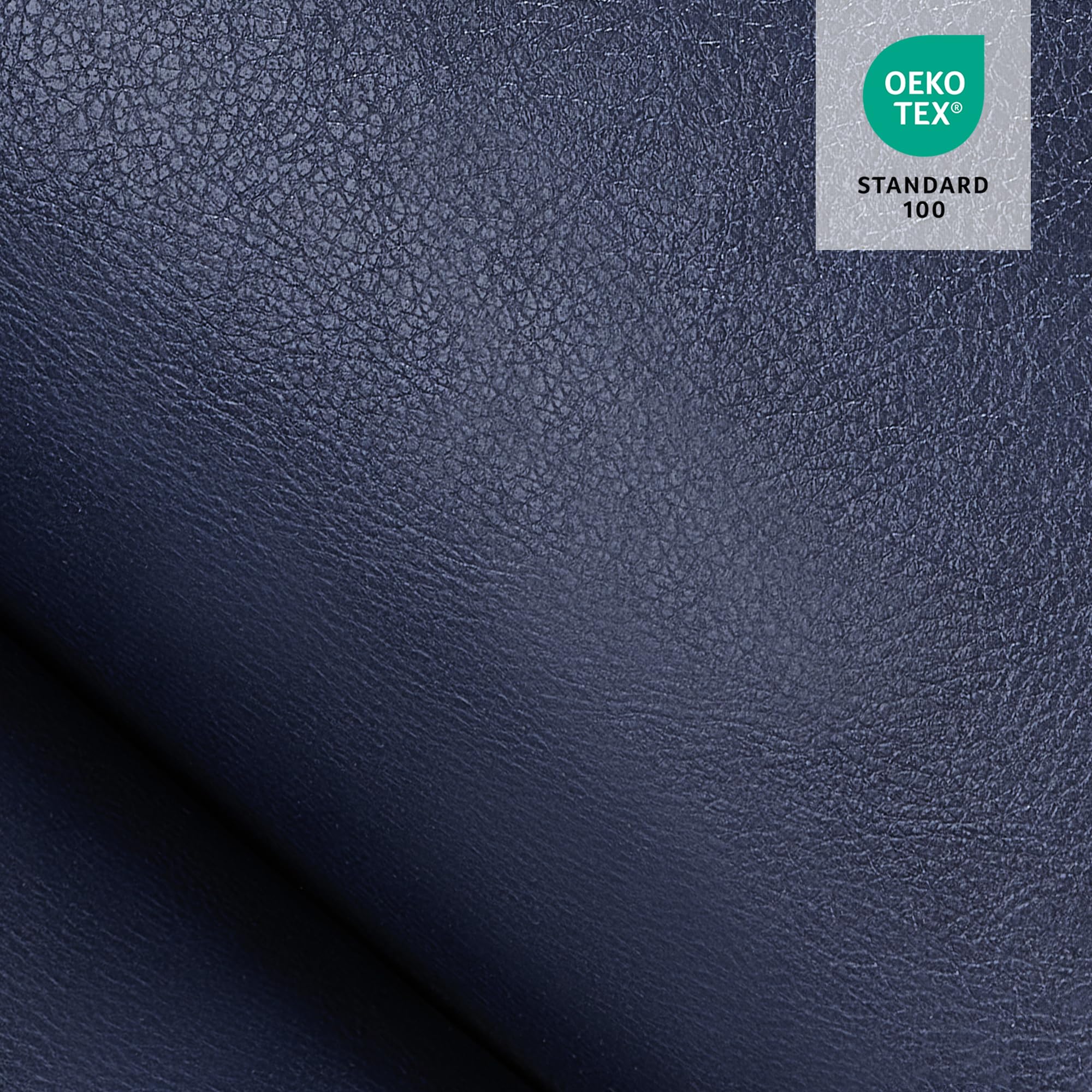 MCombo Power Small Recliners for Small Spaces, Living Room, RVs, Modern Style Zero Wall Hugger Recliners Chair with Lumbar Support, USB&Charging Ports, FSC Certified, Faux Leather PR699 (Navy Blue)