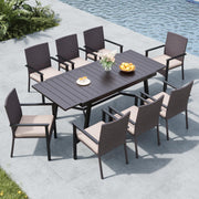 9-Piece Expandable Patio Dining Set