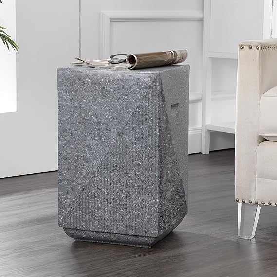 Adrian 20.75" Square Indoor Outdoor Accent Table