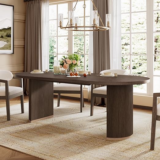 Lancas Modern Minimalist Wooden Indoor Dining Table