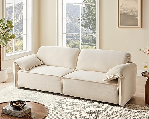 3-Seater Chenille Sofa Couch