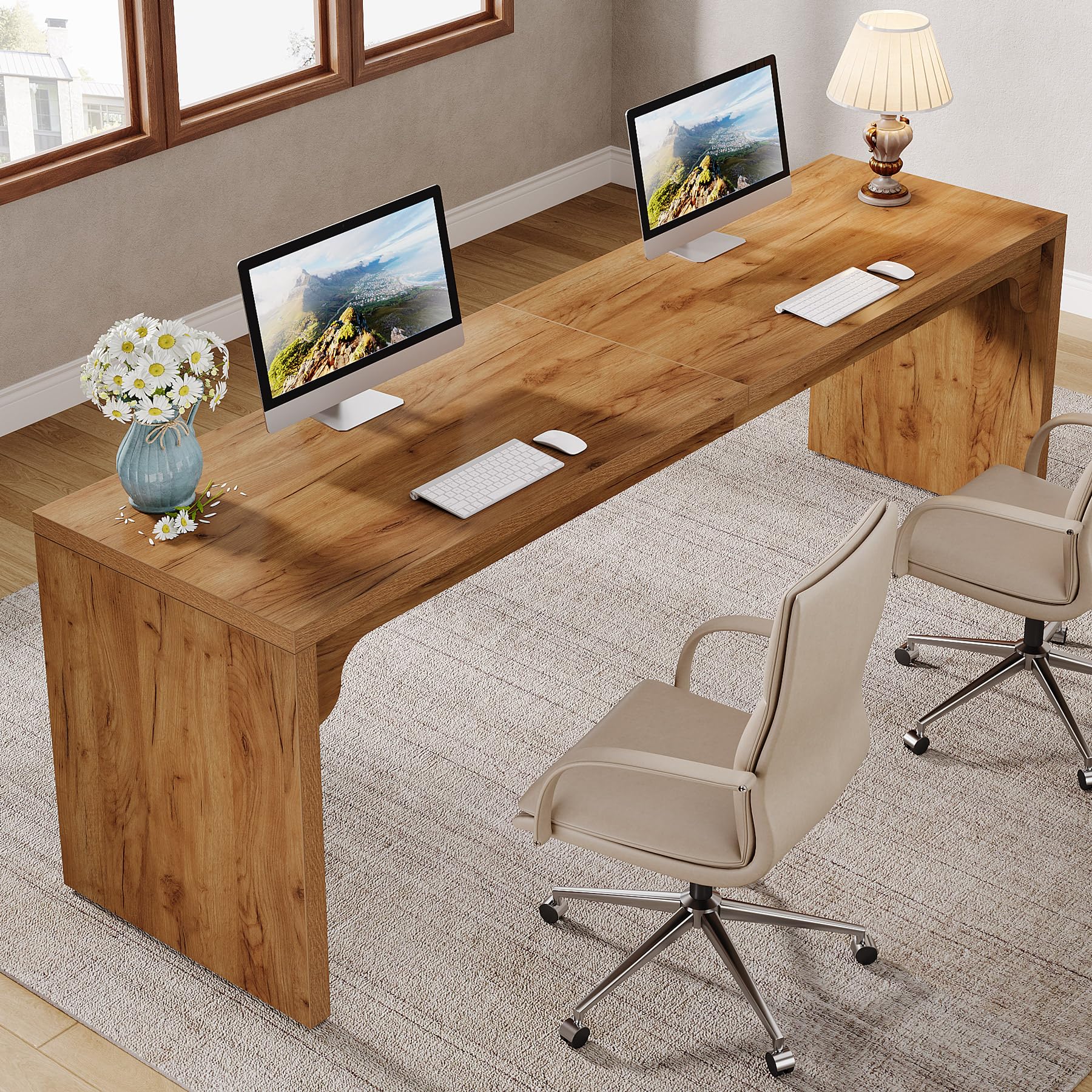 78.7" Extra Long Computer Desk
