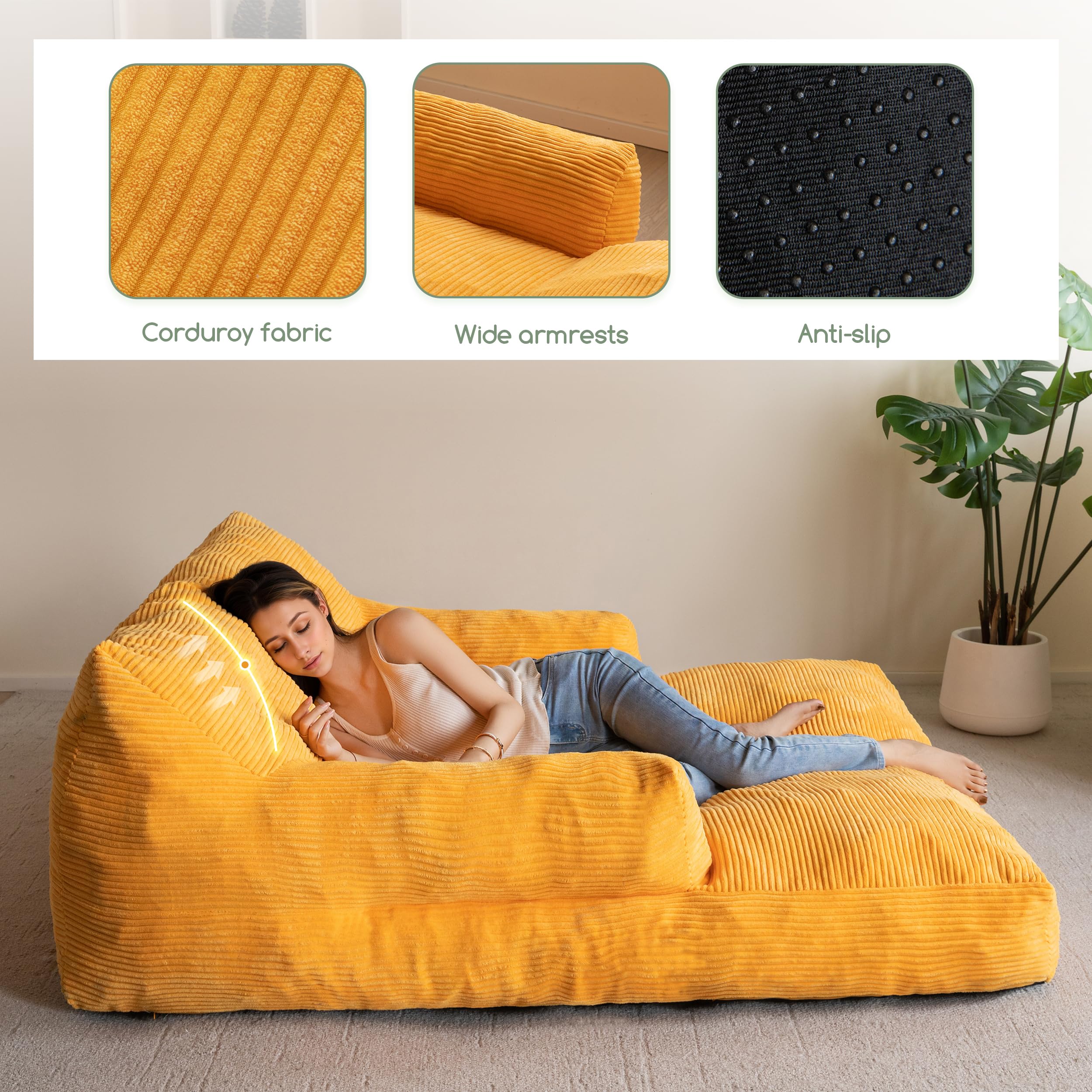 XXXL Giant Dog Sofa Bed with Supportive Foam