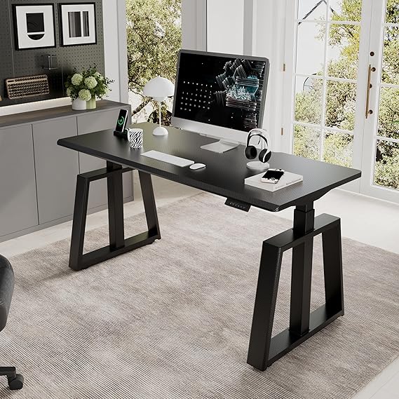 63" Electric Standing Desk with Touch Screen