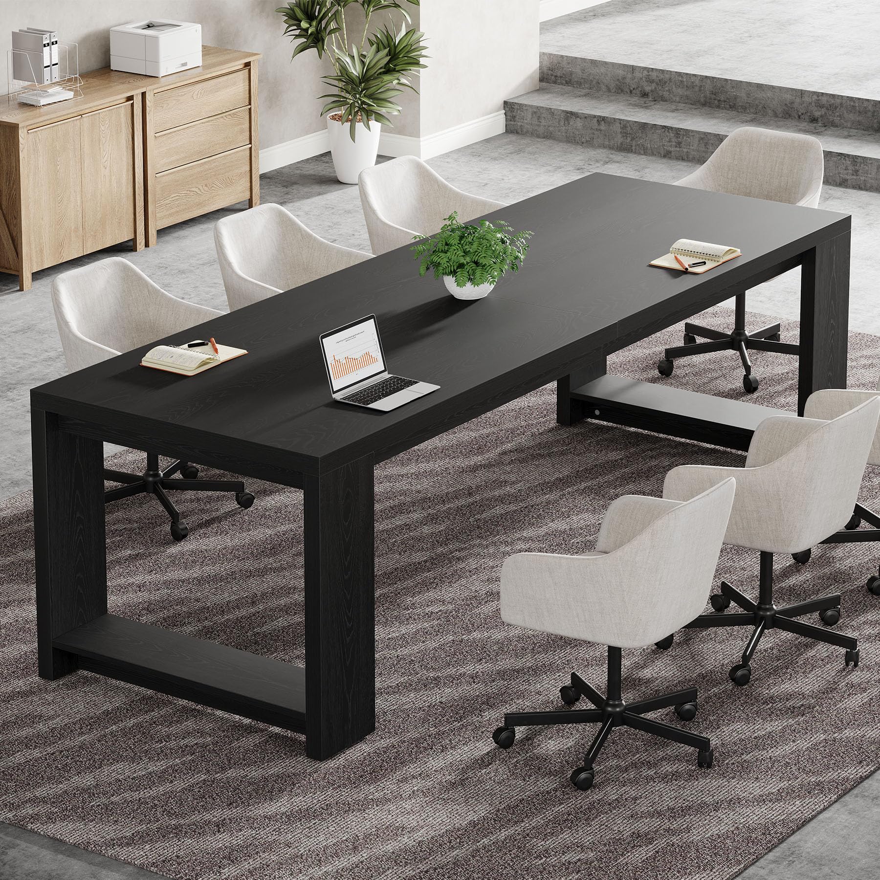 7 ft Conference Table for 6-8 People